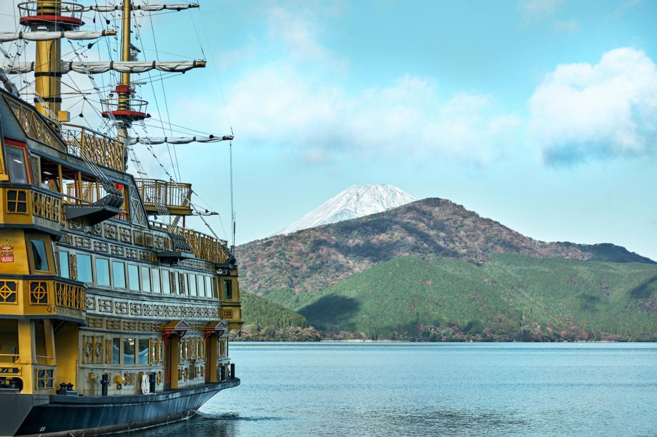 Villa Hakone Kabuto 古民家旅館 150平米 バス停迄一分 準天然温泉 最大12名 Eksteriør billede