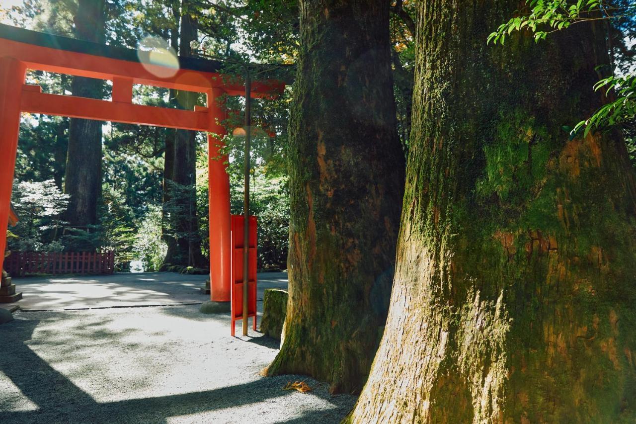 Villa Hakone Kabuto 古民家旅館 150平米 バス停迄一分 準天然温泉 最大12名 Eksteriør billede