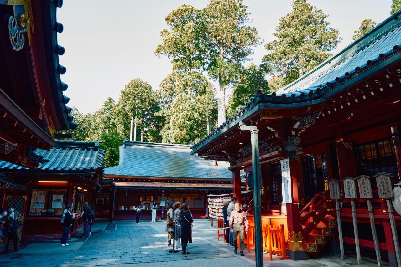 Villa Hakone Kabuto 古民家旅館 150平米 バス停迄一分 準天然温泉 最大12名 Eksteriør billede