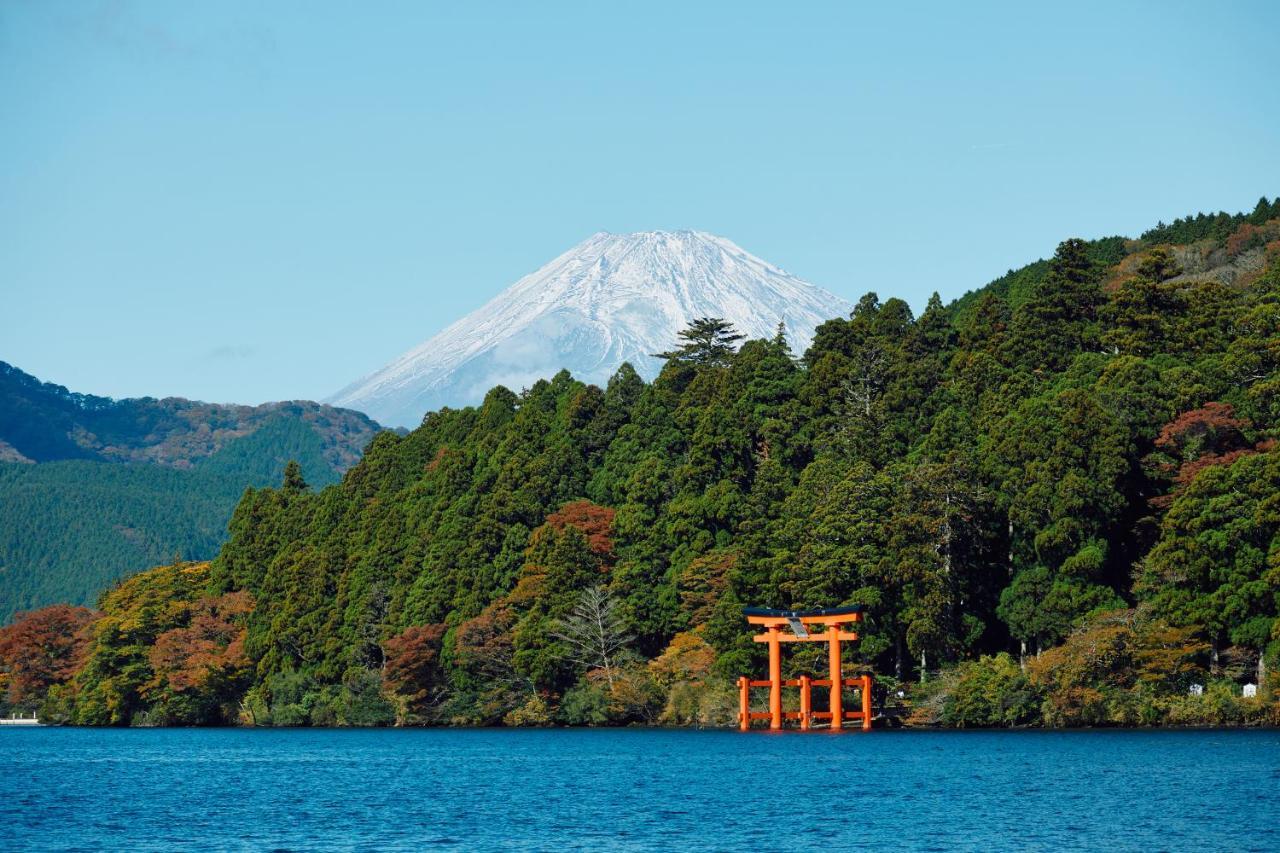 Villa Hakone Kabuto 古民家旅館 150平米 バス停迄一分 準天然温泉 最大12名 Eksteriør billede