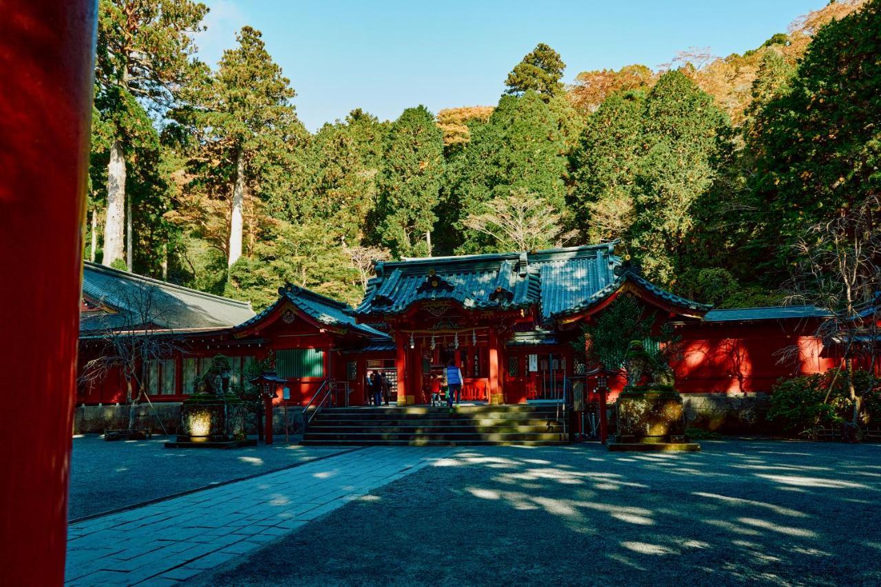 Villa Hakone Kabuto 古民家旅館 150平米 バス停迄一分 準天然温泉 最大12名 Eksteriør billede